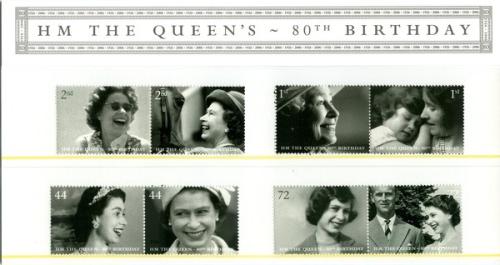 2006 Queen Elizabeth II's 80th Birthday Pack