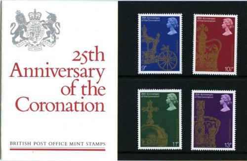 1978 Coronation 25th Anniversary Pack