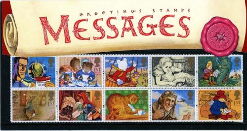 1994 Greetings Stamps, Messages Pack