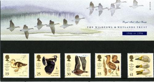 1996 Wildfowl and Wetlands Trust, Bird Paintings by Tunnicliffe Pack