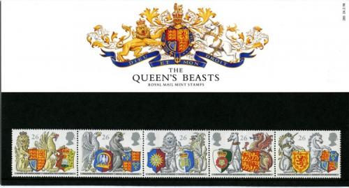 1998 Queen's Beasts pack