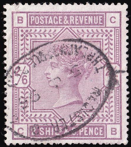 SG178 (K10) 2s6d Lilac - Fine Used (Cat. £175)