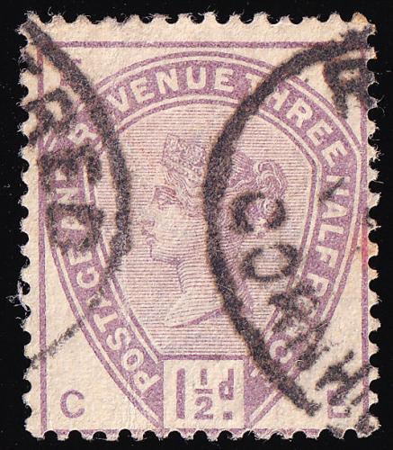 SG188 (K18) 1½d Lilac - Good Used (Cat. £25)