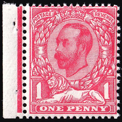 SG331 1d Rose-Pink (Die B) - Unmounted Mint (Cat. £180) - (Spec: N8, viii)