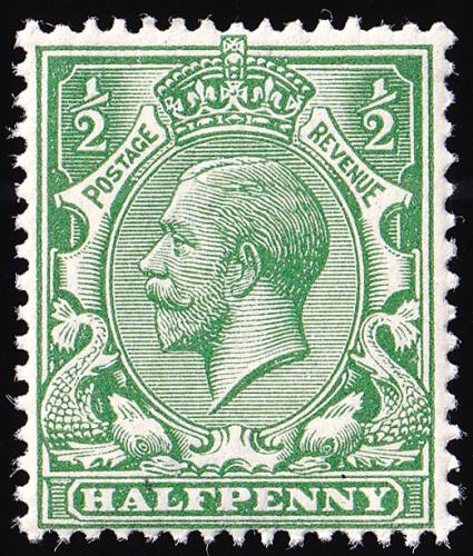 SG356 ½d Blue-Green - Unmounted Mint (Cat. £60) - (Spec: N14, xiv)