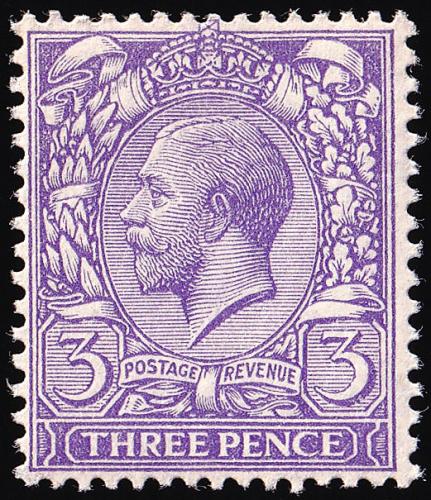 SG375 3d Violet - Unmounted Mint (Cat. £15) - (Spec: N22, iii)