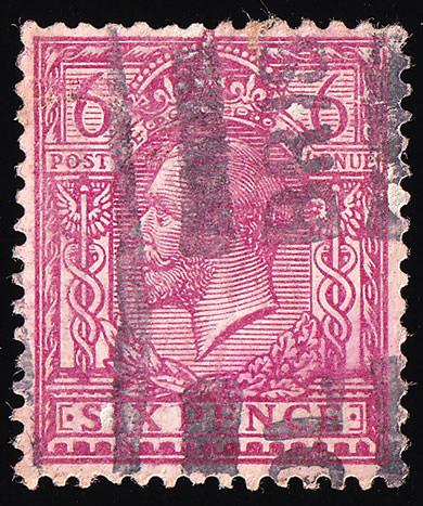 SG385a (N26) 6d Reddish Purple, Perf 14 - Good Used (Cat. £110)