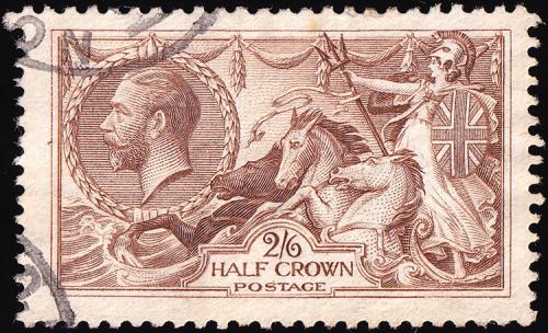 SG415 (N65) 2/6d Reddish Brown - Fine Used (Cat. £65)
