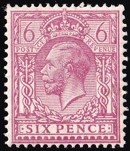 SG426a 6d Purple - Fine Mounted Mint (Cat. £4) - (Spec: N42) (Scott: 195)
