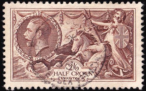 SG450 2/6d Chocolate-Brown - Fine Used (Cat. £25) - (Spec: N73) (Scott: 222)