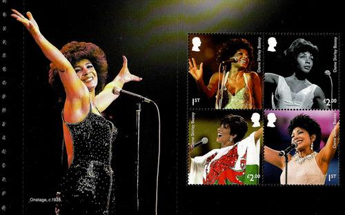 SG5071a 2023 Shirley Bassey Pane 2