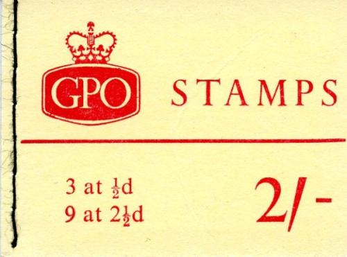 SG:NR1 2/- 1963 Holiday Black Stitching
