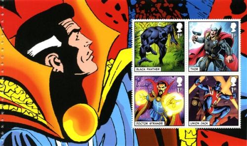 SG 4185b 2019 Marvel 4 x Super Heroes