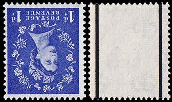SG 588wi 1d ultramarine watermark inverted