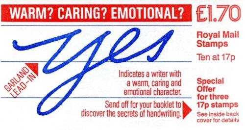 SG: FT7b £1.70p Handwriting RM