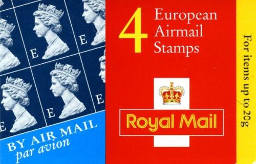 SG: HF1 NVI Airmail 4xSG1669 (w)