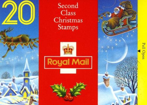 SG: LX3 Christmas 1992 £3.60p Santa