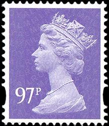 SG U3081 97p Bluish-Violet MPIL M14L (Cartor)