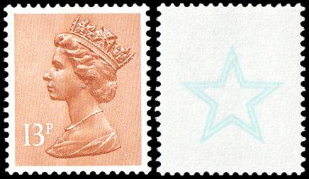 SG X900u 13p star ( used with gum as print dissolves in water)