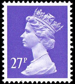 SG X974 27p violet