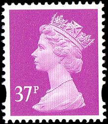 SG Y1703 37p mauve 2 band