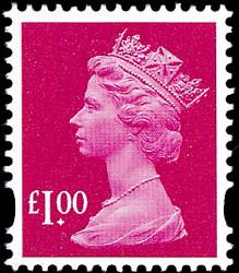 SG Y1744 £1 magenta